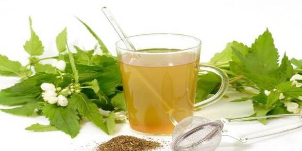 Tintura de herbas contra parasitos